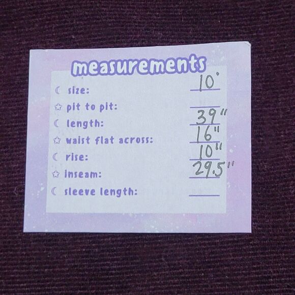 LRL RALPH LAUREN Purple Corduroy Size 10 Classic Straight Narrow Wale - Picture 2 of 11